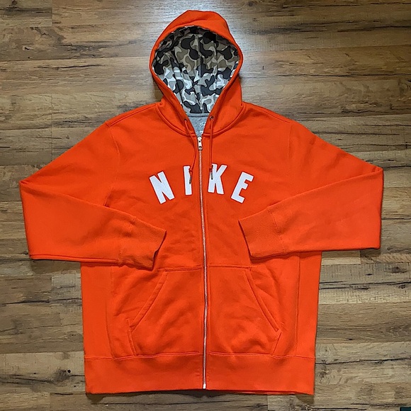 Y2K Nike spell out zip up hoodie - Picture 1 of 11